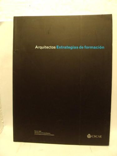 Portada del libro de ARQUITECTOS. ESTRATEGIAS DE FORMACIÓN. Nº 1/ 2007. ARQUITECTOS 180