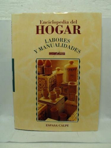 Portada del libro de LABORES Y MANUALIDADES, enciclopedia del Hogar, Tomo 8