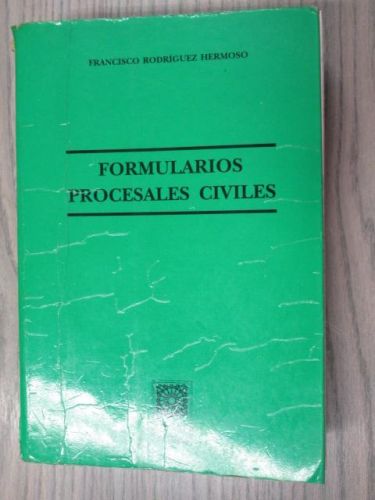 Portada del libro de FORMULARIOS PROCESALES CIVILES