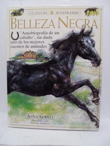 Portada del libro de BELLEZA NEGRA, Autobiografía de un caballo.