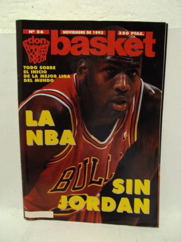 Portada del libro de Don BASKET, LA NBA SIN JORDAN
