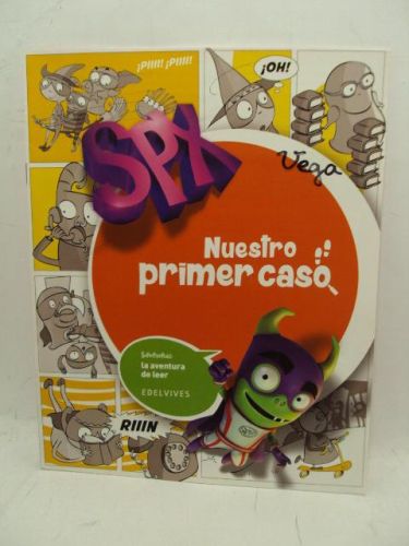 Portada del libro de SPX. NUESTRO PRIMER CASO