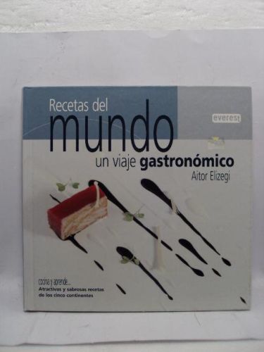 Portada del libro de RECETAS DEL MUNDO . UN VIAJE GASTRONÓMICO