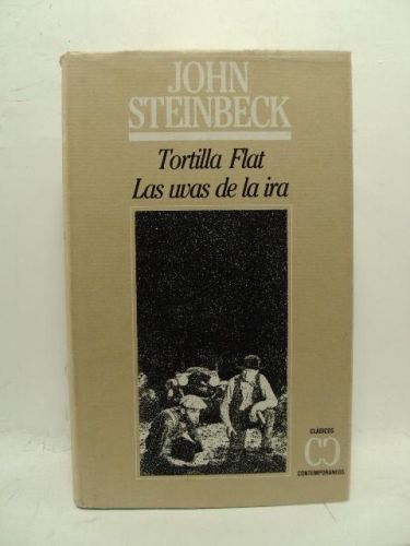 Portada del libro de TORTILLA FLAT , LAS UVAS DE LA IRA