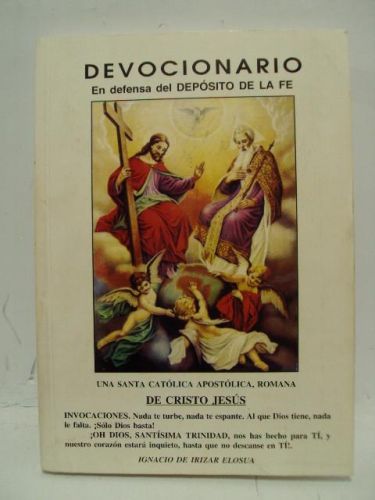Portada del libro de DEVOCIONARIO: En defensa del Depósito de la fé