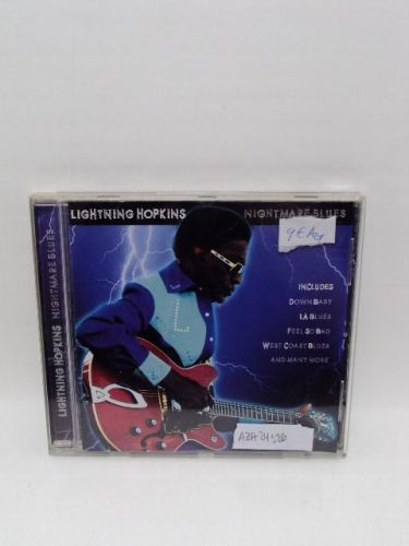 Portada del libro de LIGHTNING HORPKINS: NIGHTMARE BLUES