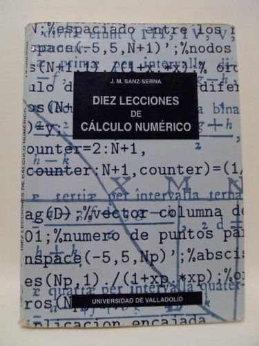 Portada del libro de DIEZ LECCIONES DE CÁLCULO NUMÉRICO