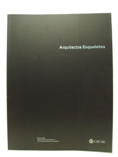 Portada del libro de ARQUITECTOS 185. ESQUELETO.