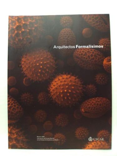 Portada del libro de ARQUITECTOS 188. FORMALÍSMOS