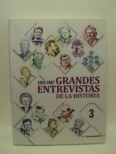 Portada del libro de GRANDES ENTREVISTAS DE LA HISTORIA. 1951-1987