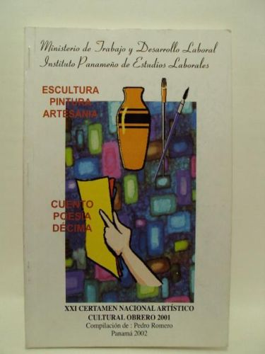 Portada del libro de CATALOGO CULTURAL DE : ESCULTURA, PINTURA, ARTESANIA, CUENTO, POESÍA, DÉCIMA