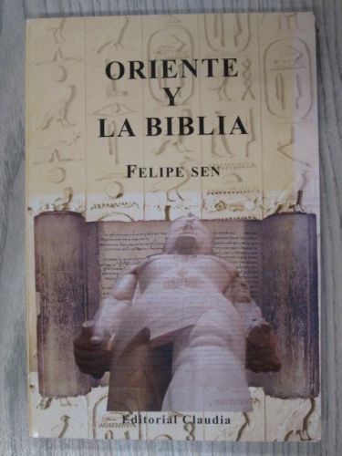 Portada del libro de ORIENTE Y LA BIBLIA.