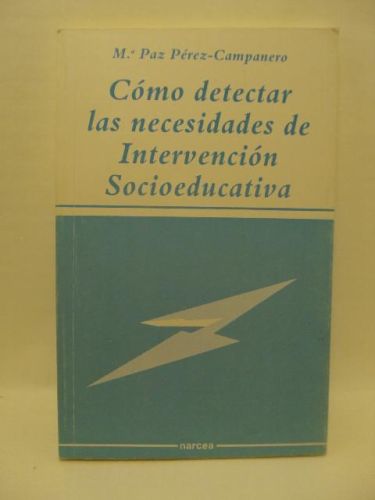 Portada del libro de CÓMO DETECTAR LAS NECESIDADES DE INTERVENCIÓN SOCIOEDUCATIVA