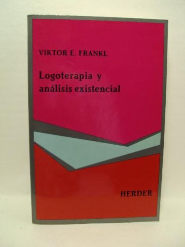 Portada del libro de LOGOTERAPIA Y ANÁLISIS EXISTENCIAL
