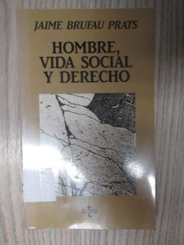 Portada del libro de HOMBRE, VIDA SOCIAL Y DERECHO