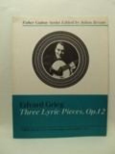 Portada del libro de THREE LYRIC PIECES,OP.12