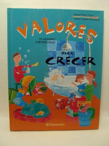 Portada del libro de VALORES PARA CRECER