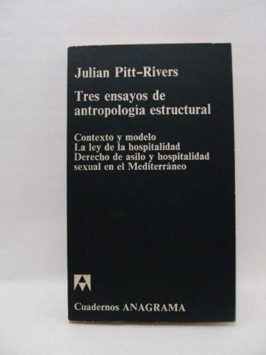 Portada del libro de TRES ENSAYOS DE ANTROPOLOGÍA ESTRUCTURAL