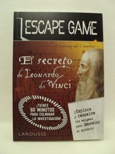 Portada del libro de EL SECRETO DE LEONARDO DA VINCO. ¡Expora y resuelve los enigmas para desvelar el misterio!