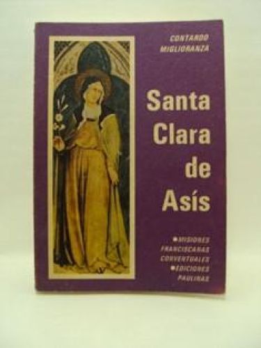 Portada del libro de SANTA CLARA DE ASÍS