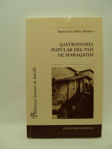 Portada del libro de GASTRONOMÍA POPULAR DEL PAÍS DE MARAGATOS