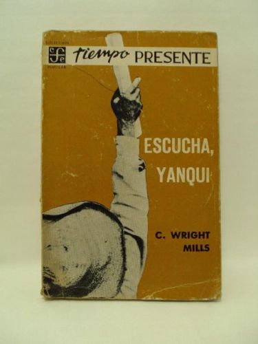 Portada del libro de ESCUCHA, YANQUI