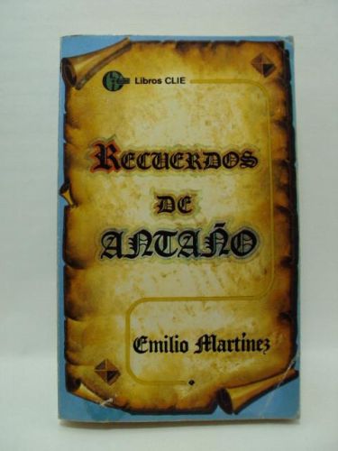 Portada del libro de RECUERDOS DE ANTAÑO