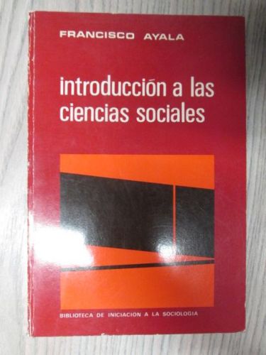 Portada del libro de INTRODUCCIÓN A LAS CIENCIAS SOCIALES
