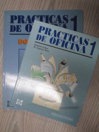 Portada del libro de PRACTICAS DE OFICINA 1 Y PRACTICAS DE OFICINA 1 DOCUMENTOS. DOS TOMOS