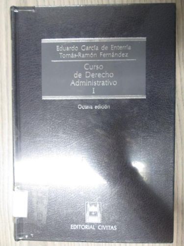 Portada del libro de CURSO DE DERECHO ADMINISTRATIVO I
