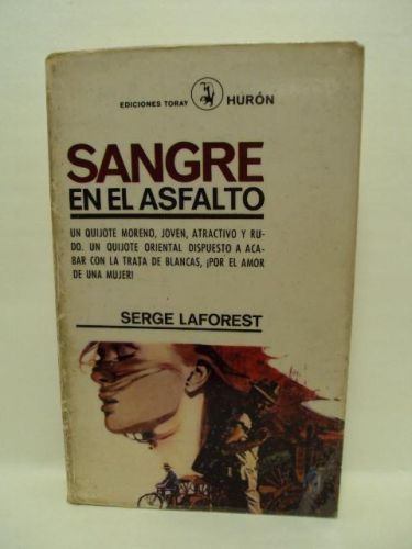 Portada del libro de SANGRE EN EL ASFAALTO