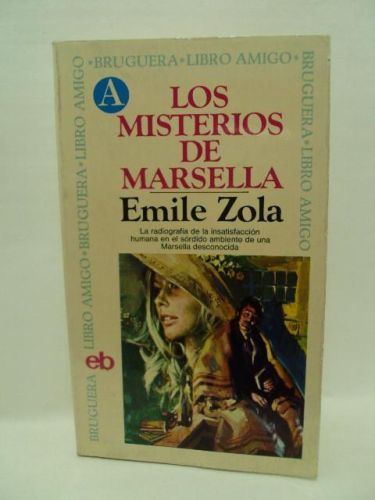 Portada del libro de LOS MISTERIOS DE MARSELLA.