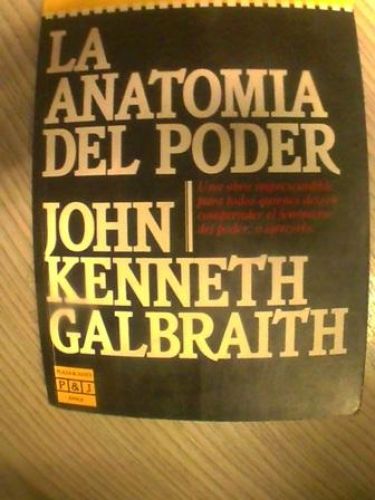 Portada del libro de LA ANATOMÍA DEL PODER