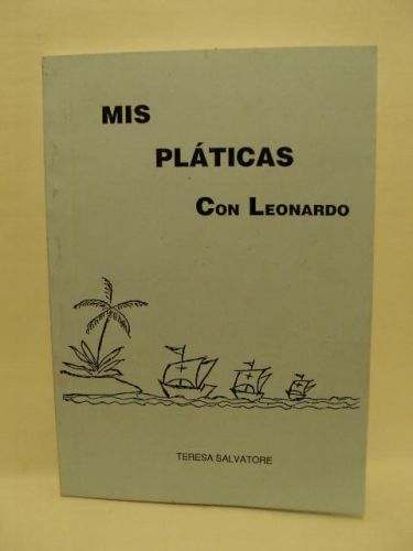 Portada del libro de MIS PLÁTICAS CON LEONARDO