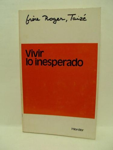 Portada del libro de VIVIR LO INESPERADO. Diario 1972-1974
