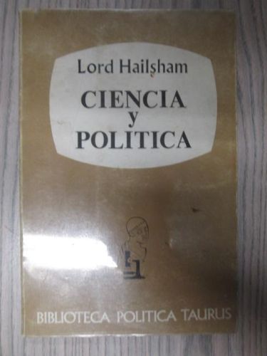 Portada del libro de CIENCIA Y POLÍTICA