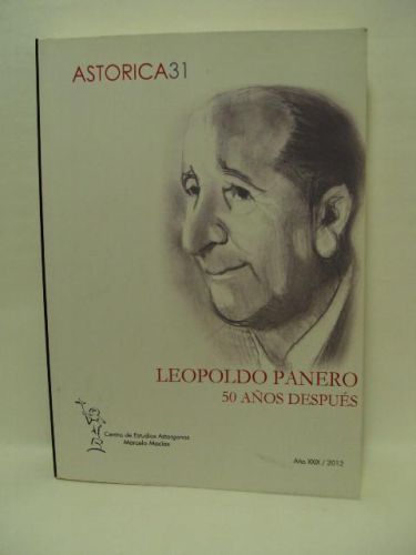 Portada del libro de ASTÓRICA 31. LEOPOLDO PANERO 50 AÑOS DESPUÉS. AÑO XXIX. ASTROGA 2012
