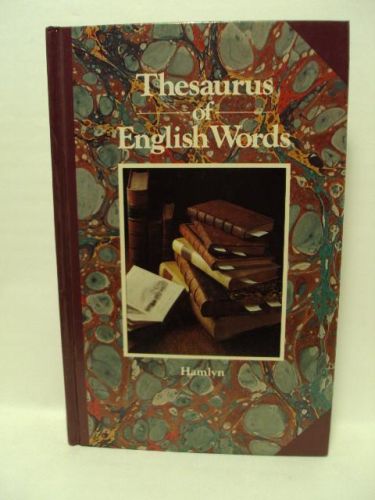 Portada del libro de THESAURUS OF ENGLISH WORDS