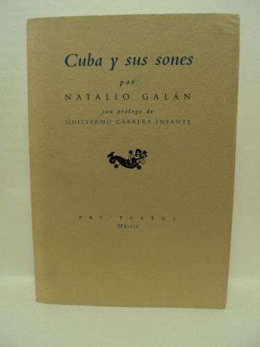 Portada del libro de CUBA Y SUS SONES