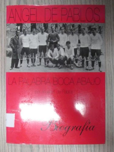 Portada del libro de LA PALABRA BOCA ABAJO