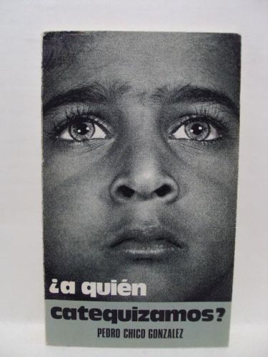 Portada del libro de ¿A QUIÉN CATEQUIZAMOS?. Guía de trabajo y refelxión para educadores de la fe