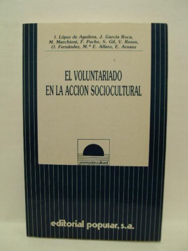 Portada del libro de EL VOLUNTARIADO EN LA ACCIÓN SOCIOCULTURAL