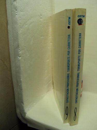 Portada del libro de FORMACIÓN DE CONDUCTORES VEHÍCULOS DE TRANSPORTE MERCANCIAS PELIGROSAS. Dos tomos, números 8 y 9
