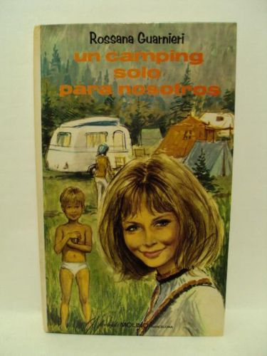 Portada del libro de UN CAMPING SOLO PARA NOSOTROS. Colección Violeta, nº 10