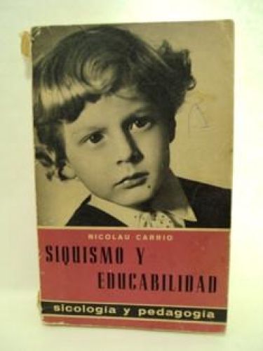 Portada del libro de SIQUISMO Y EDUCABILIDAD