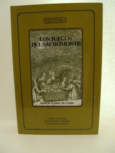 Portada del libro de LOS JUEGOS DEL SACRAMONTE