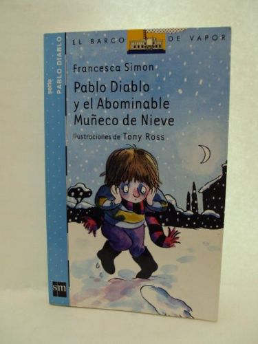 Portada del libro de PABLO DIABLO Y EL ABOMINABLE MUÑECO DE NIEVE, colección “Varco de Vapor, serie Pablo Diablo” número...