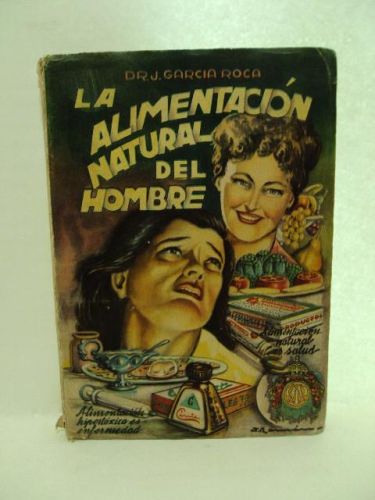 Portada del libro de LA ALIMENTACIÓN NATURAL DEL HOMBRE