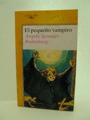 Portada del libro de EL PEQUEÑO VAMPIRO, Colección “Juvenil Alfaguara” número 112