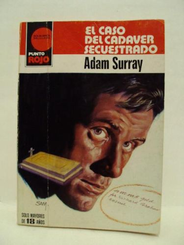 Portada del libro de EL CASO DEL CADAVER SECUESTRADO. Sólo mayores de 18 años